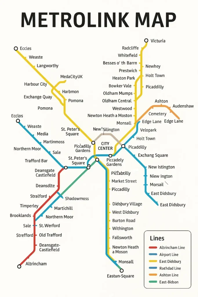 Metrolink Map